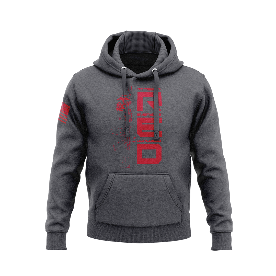 DIA Remember Everyone Deployed R.E.D. USMC Edition Hoodie