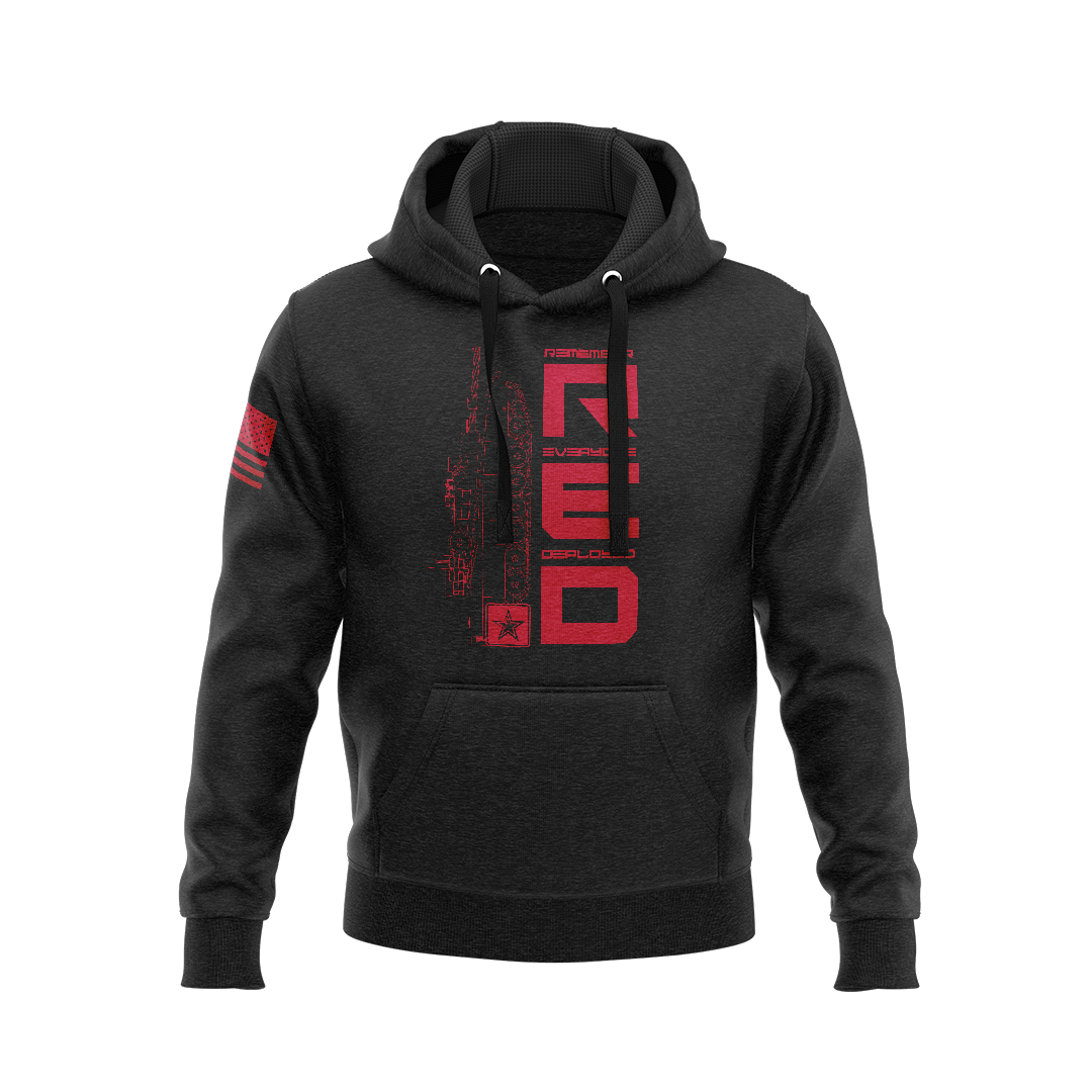 DIA Remember Everyone Deployed R.E.D. Army Edition Hoodie