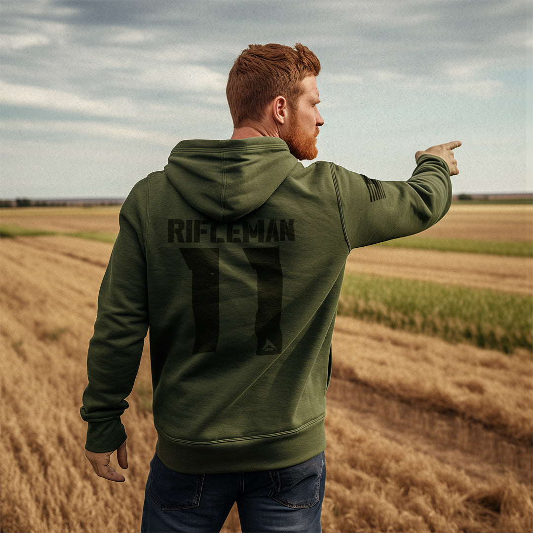 DIA USMC Club 03 Rifleman Hoodie