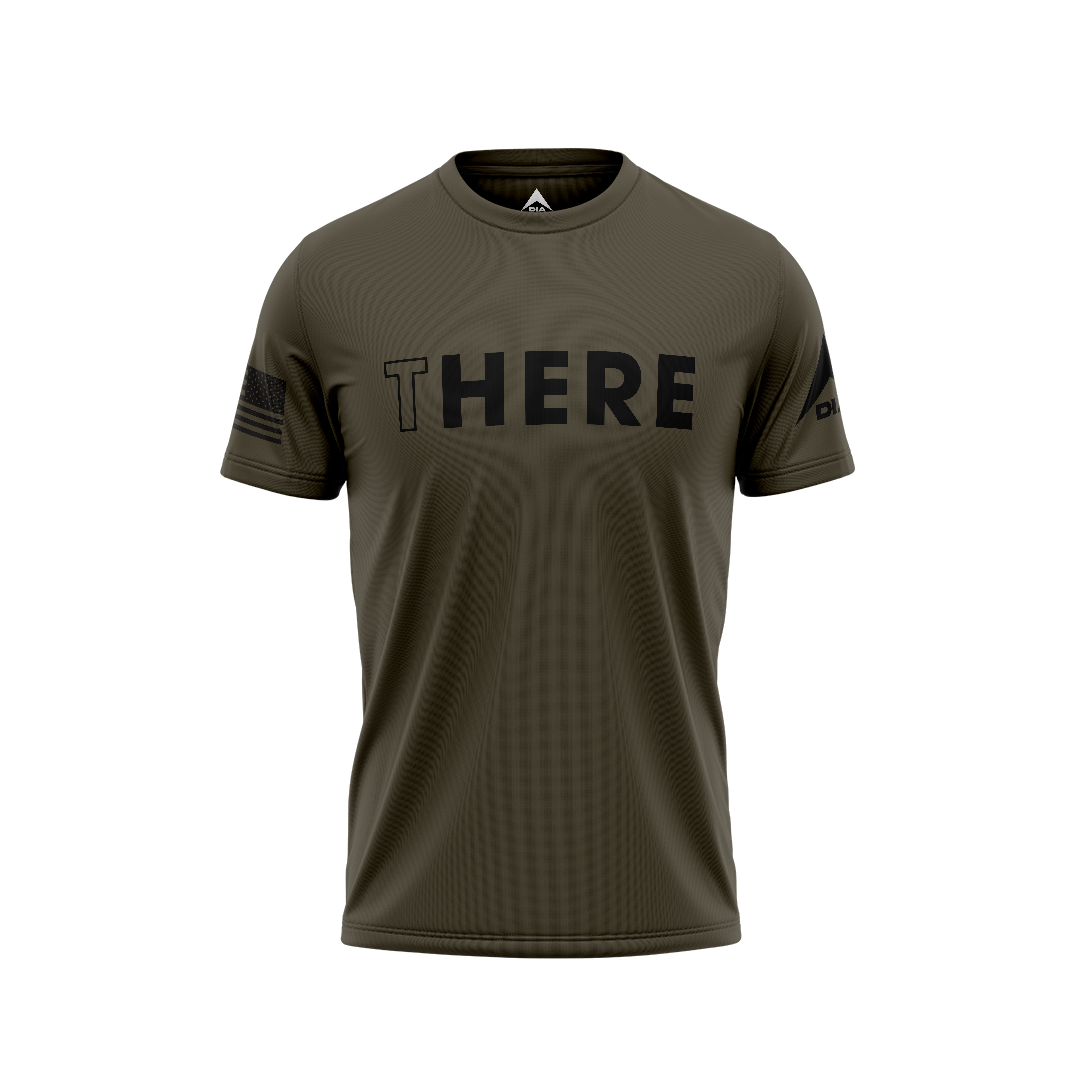 DIA T/HERE Veteran Mental Health Awareness Mens T-Shirt