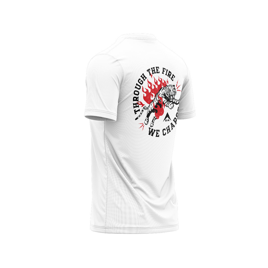 DIA Through the Fire We Charge Men's Tee Shirt
