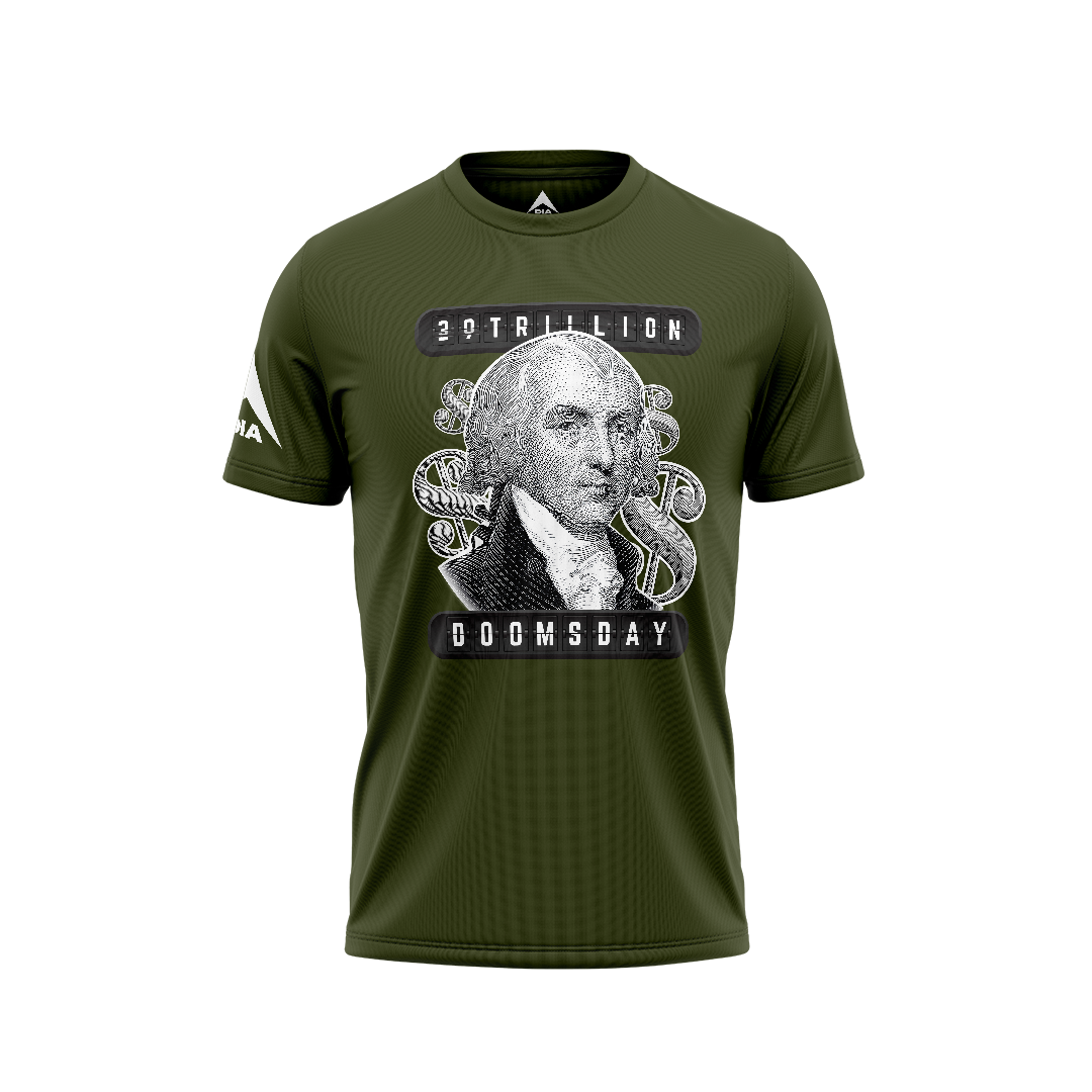 DIA Demand Better Doomsday Debt Mens T-Shirt