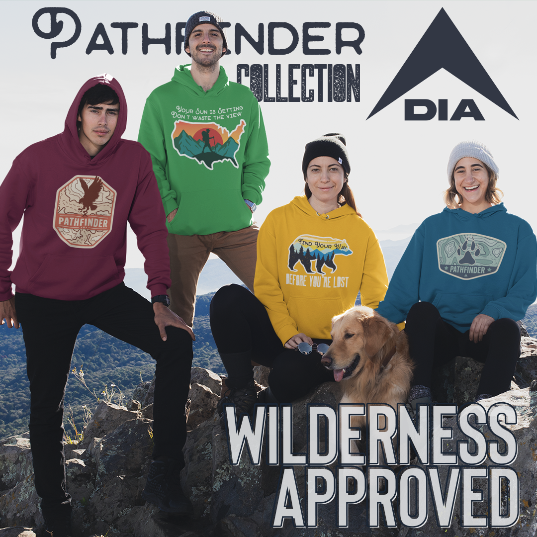 DIA Pathfinder Tracker Mens Hoodie