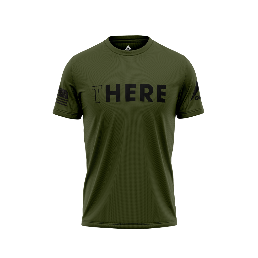 DIA T/HERE Veteran Mental Health Awareness Mens T-Shirt