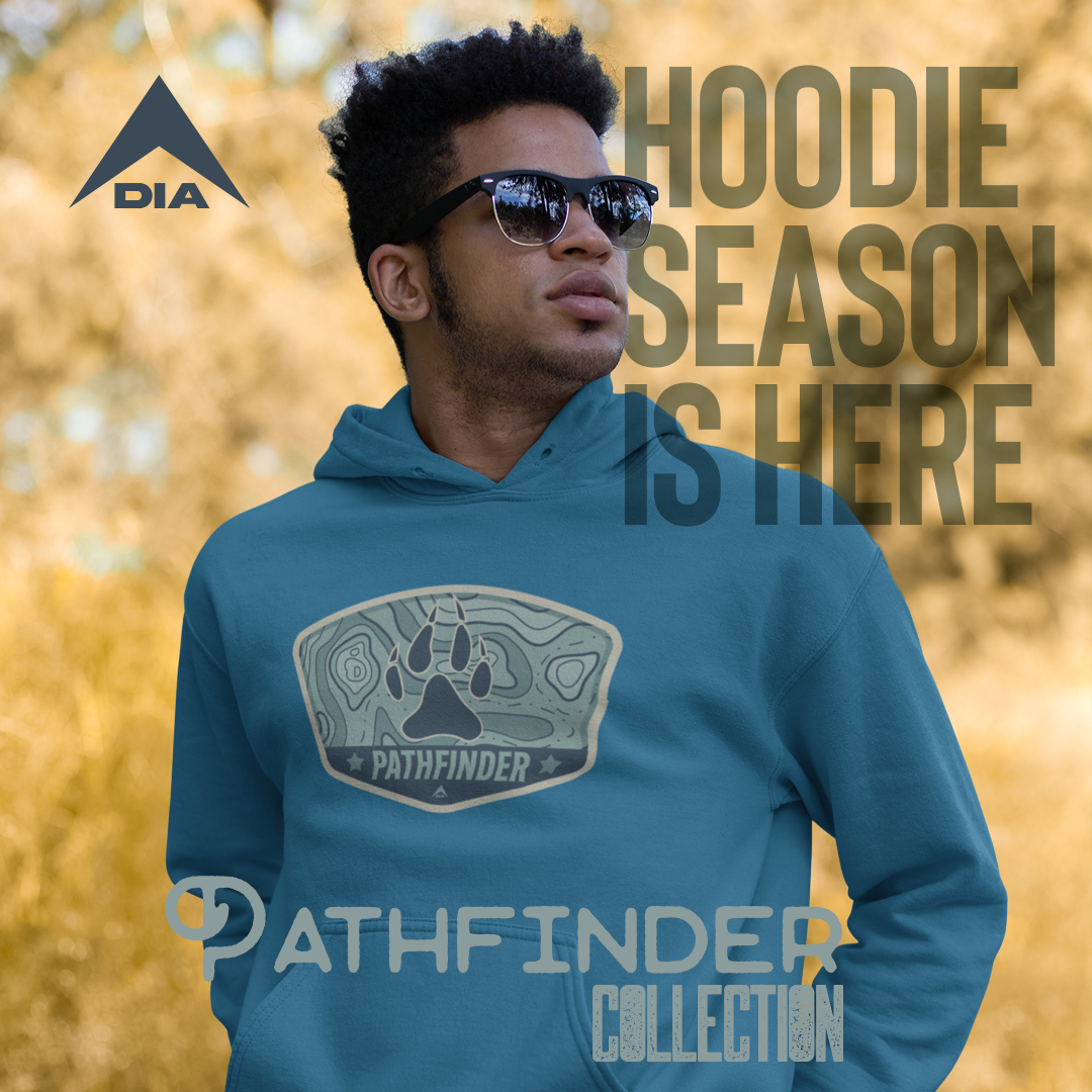 DIA Pathfinder Tracker Mens Hoodie
