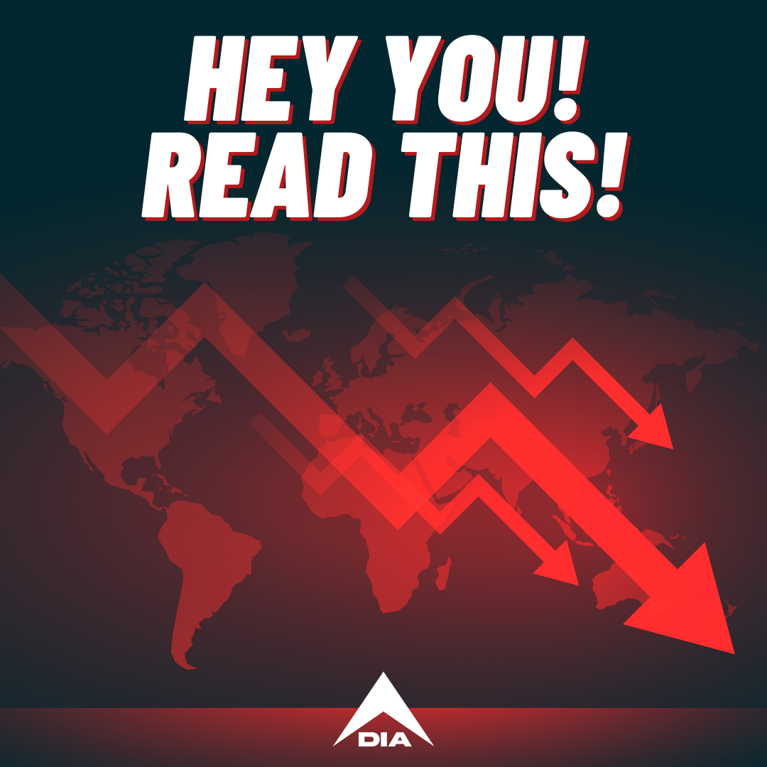 DIA | We Aren't Going Anywhere And Neither Should You! | Stay the course