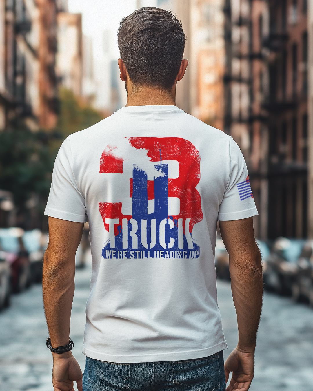 DIA 3 Truck We're Still Heading Up 2025 T-Shirt
