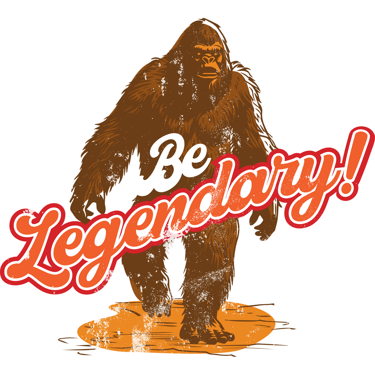 DIA Pathfinder: Be Legendary Bigfoot Hoodie