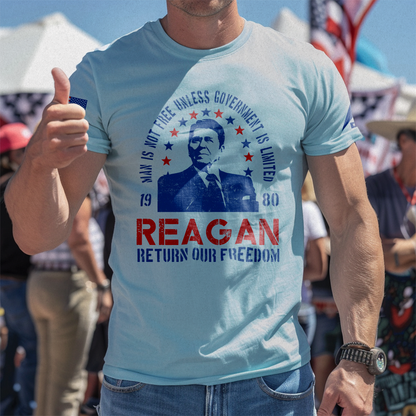 DIA Ronald Reagan Freedom Mens T-Shirt