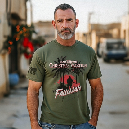 DIA Christmas Vacation - 2004 Fallujah, Iraq Special Edition T-Shirt