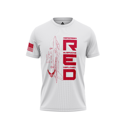 DIA Remember Everyone Deployed R.E.D. Air Force Edition T-Shirt
