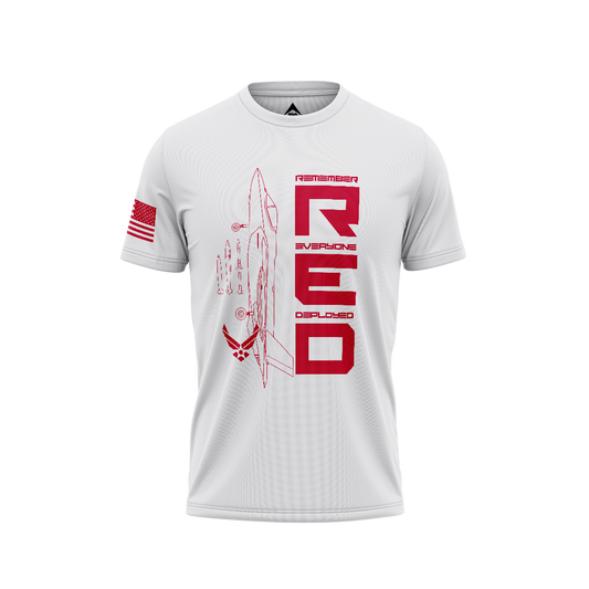 DIA Remember Everyone Deployed R.E.D. Air Force Edition T-Shirt