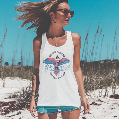 DIA Summer Make Summer Year Long Womens Flowy Racerback Tank