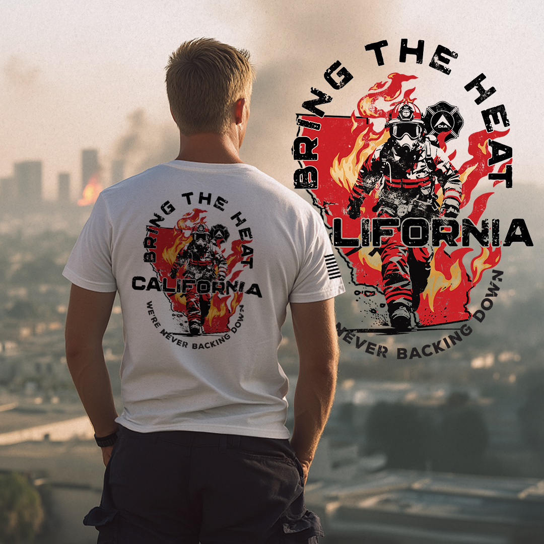 DIA Bring the Heat, California T-Shirt