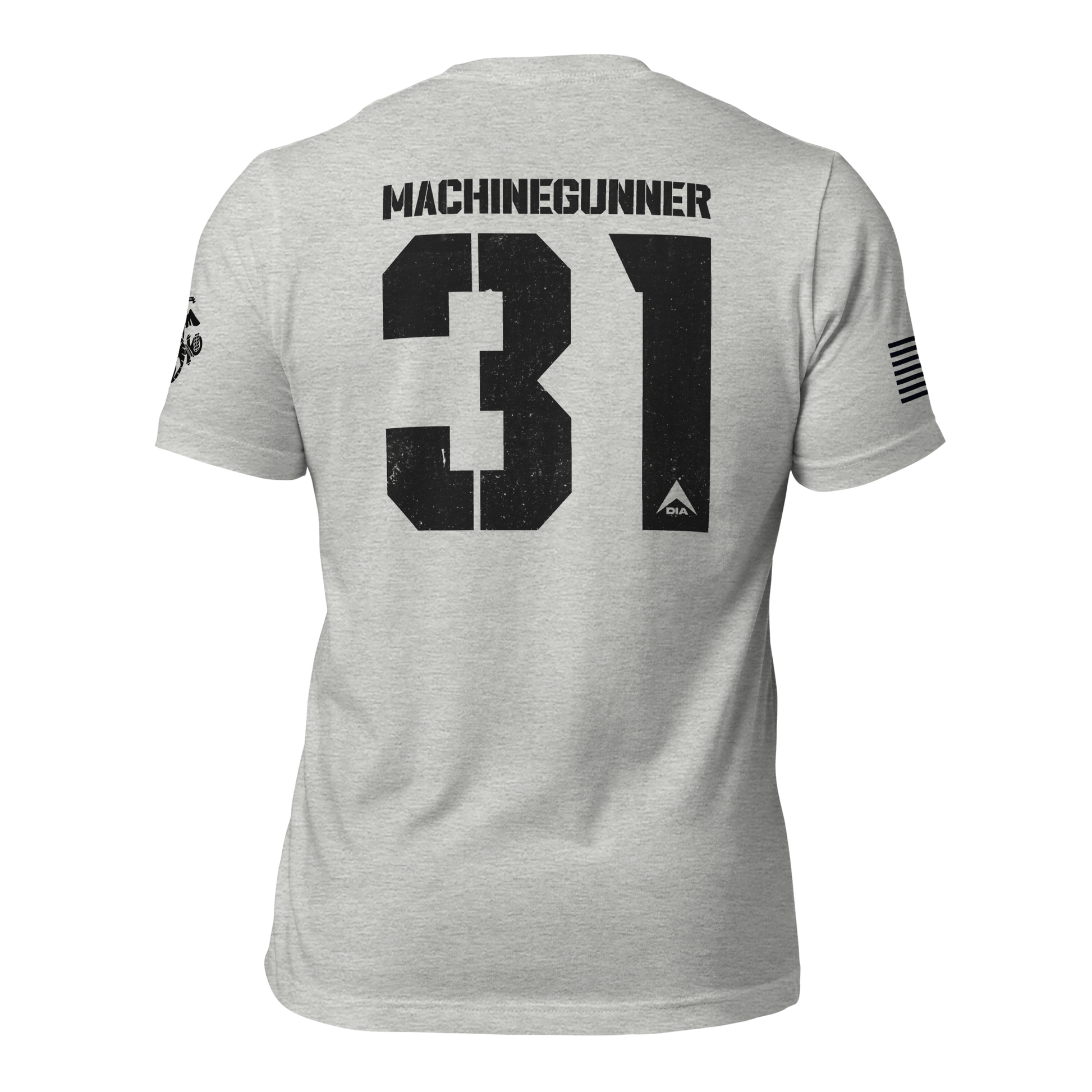 DIA USMC Club 03 Machinegunner T-Shirt DIA USMC Club 03 Machinegunner T-Shirt