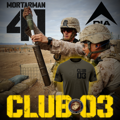 DIA USMC Club 03 Mortarman T-Shirt