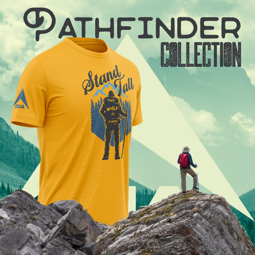 DIA Pathfinder Stand Tall The World is Yours T-Shirt