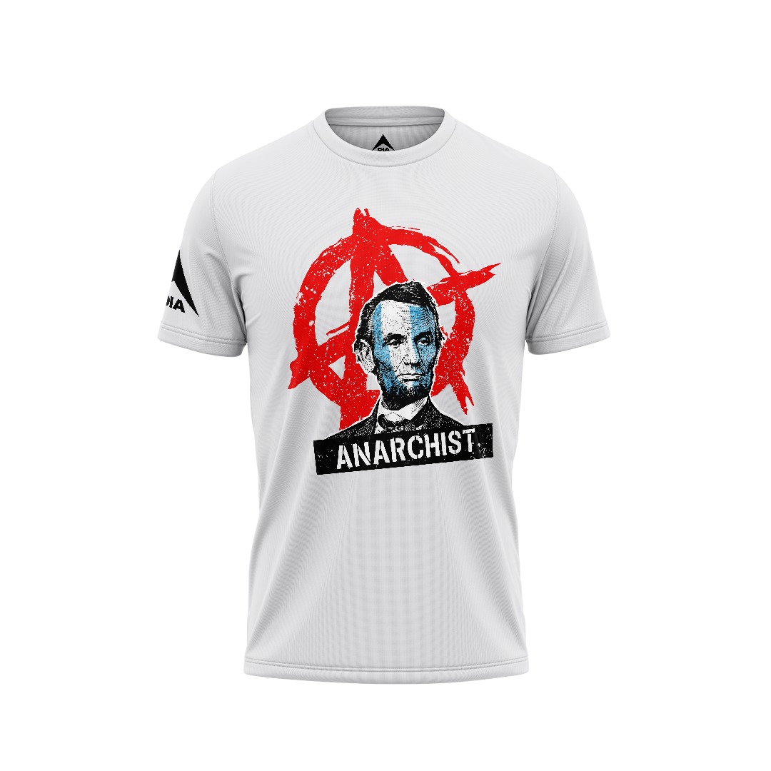 DIA Demand Better Anarchist Abe Mens T-Shirt
