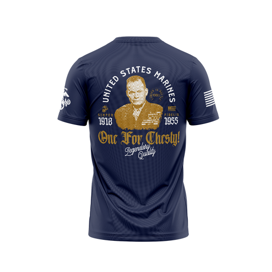 DIA Military Legends One For Chesty Mens T-Shirt (Back Print)