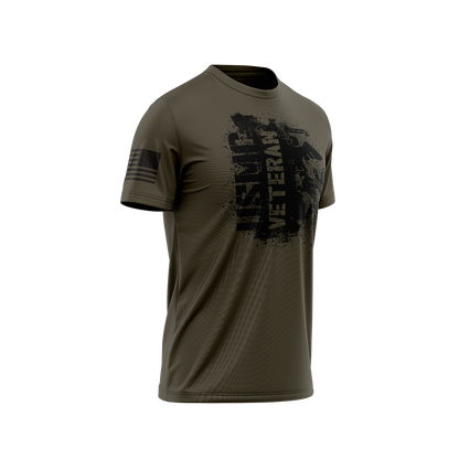 DIA Distressed USMC Veteran T-Shirt