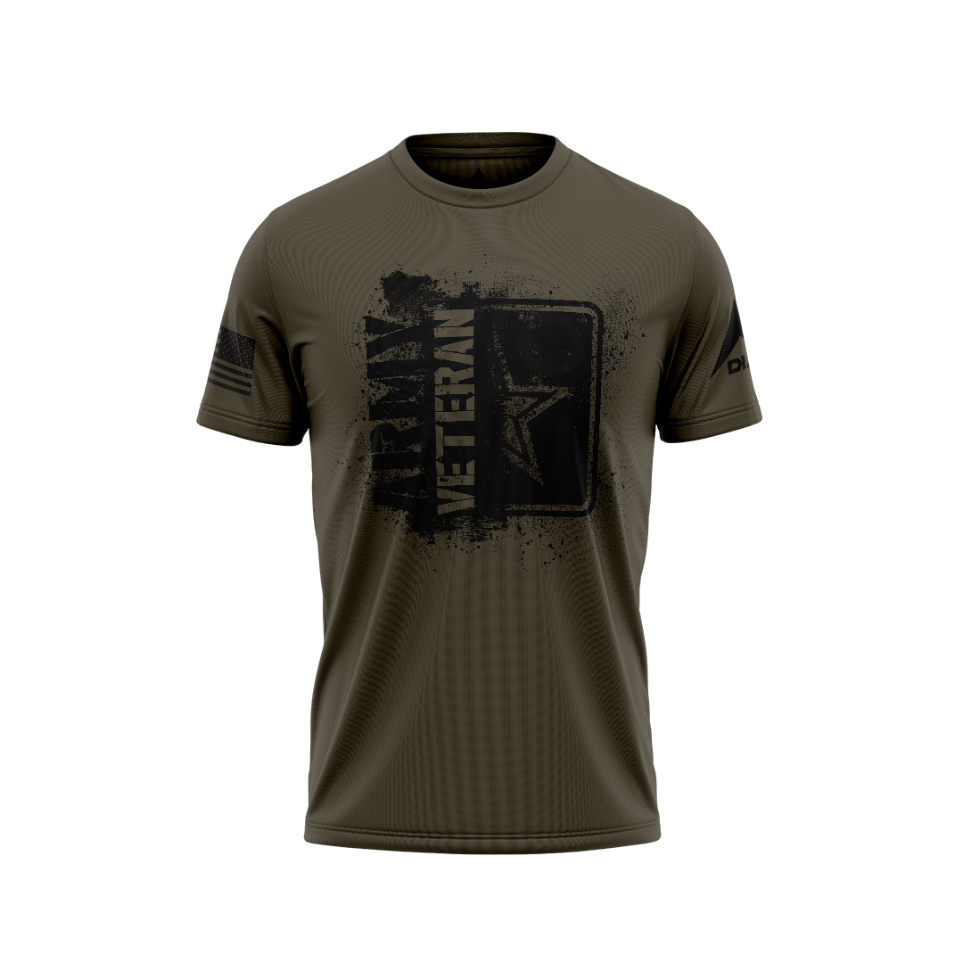 DIA Distressed Army Veteran T-shirt