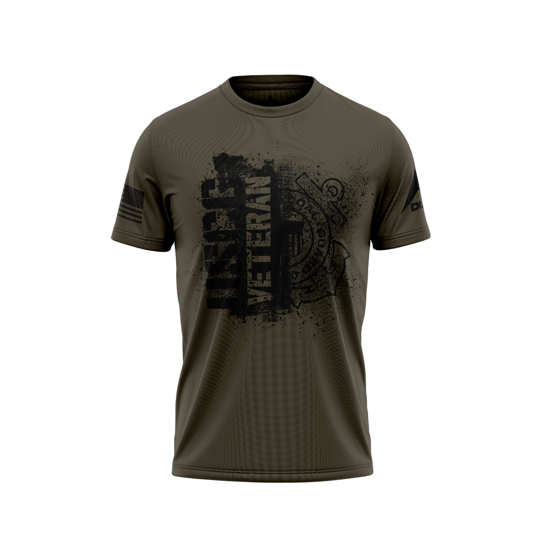 DIA Distressed USCG Veteran T-shirt - Army