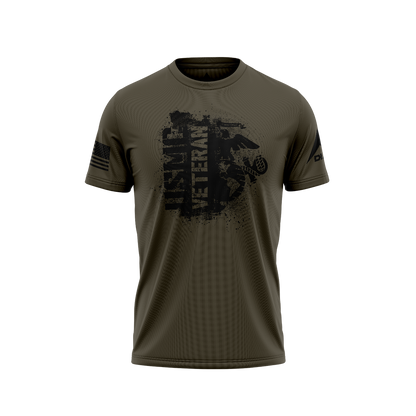 DIA Distressed USMC Veteran T-Shirt