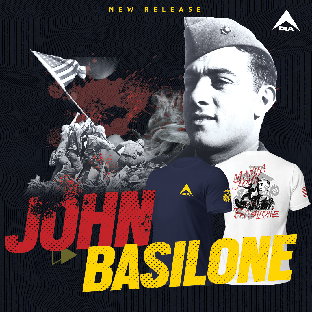 DIA Military Legends John Basilone T-Shirt