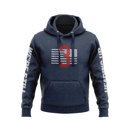 DIA Men of 3 Truck FDNY Hoodie