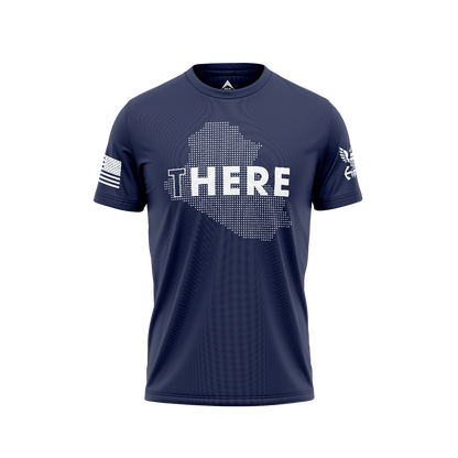 DIA T/HERE Iraq Navy Mens T-Shirt