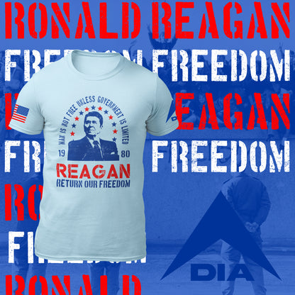 DIA Ronald Reagan Freedom Mens T-Shirt