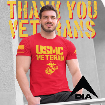 DIA USMC Veteran Mens T-Shirt