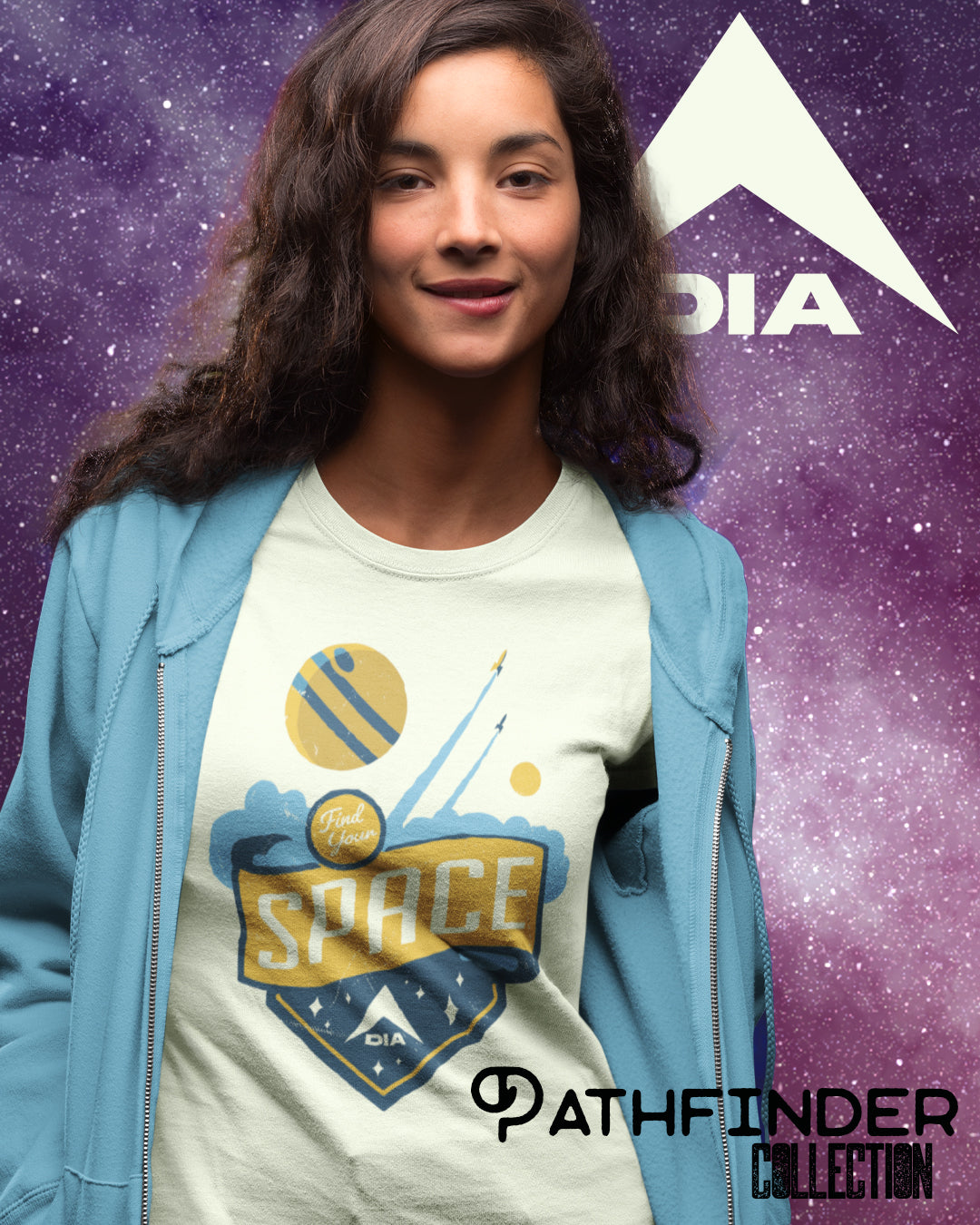 DIA Pathfinder Find Your Space Mens T-Shirt