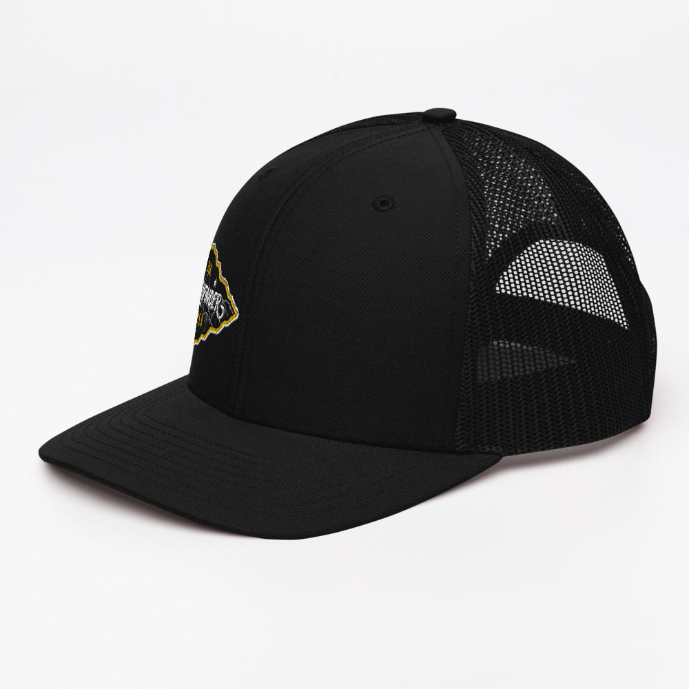 DIA Pathfinder Trucker Cap | Black | Men & Women | The Trucker Cap To Blaze Your Own Path to Greatness | Right