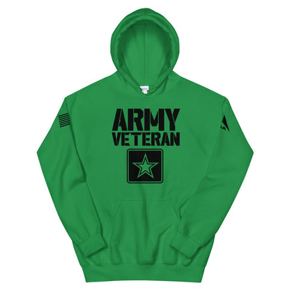 DIA United States Army Veteran Hoodie | Irish Green | Men & Women | An Army for Freedom | This We’ll Defend