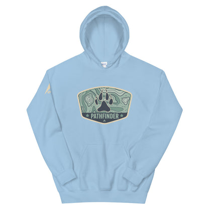 DIA Pathfinder Tracker Hoodie | Light Blue | Men & Women | Track Down Greatness | Your Plan, Your Rules