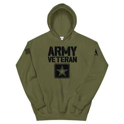 DIA United States Army Veteran Hoodie | Military Green | Men & Women | An Army for Freedom | This We’ll Defend