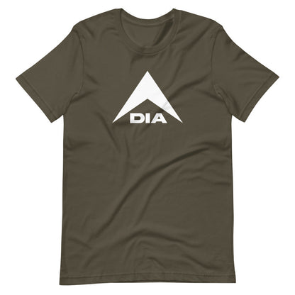 DIA Logo T-Shirt - Army Green - Men & Women