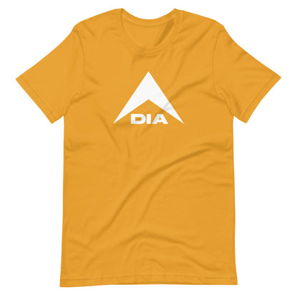 DIA Logo T-Shirt - Mustard Yellow - Men & Women