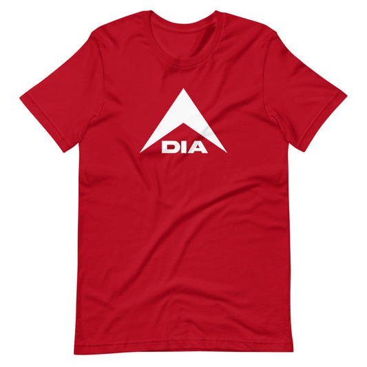 DIA Logo T-Shirt - Red - Men & Women