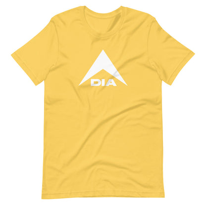 DIA Logo T-Shirt - Yellow - Men & Women